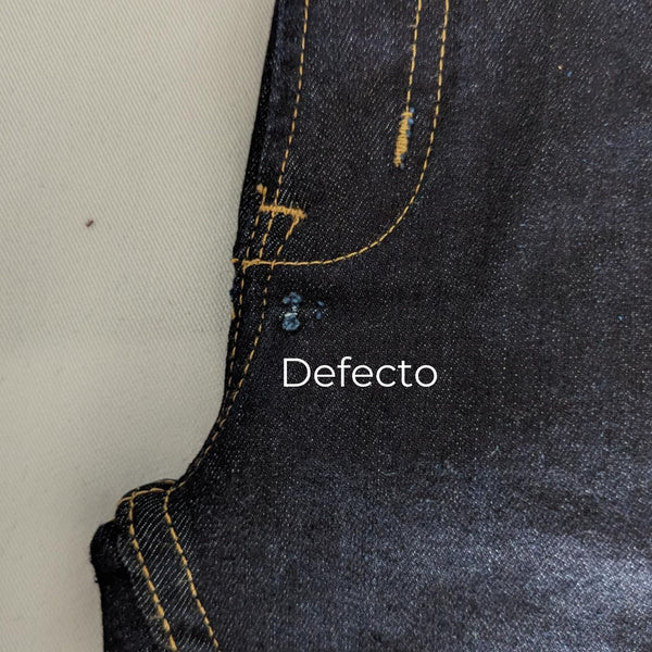 Louis the Liberal - Raw Denim - Pequeños Defectos