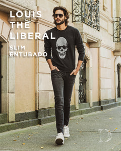 Louis the Liberal, jeans slim entubados para hombres